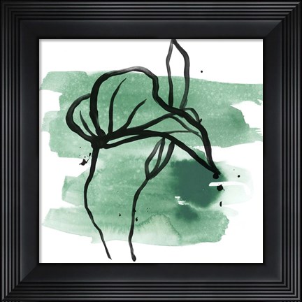 Framed Tropical Sumi-e I Print