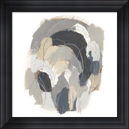 Framed Neutral Vortex I Print