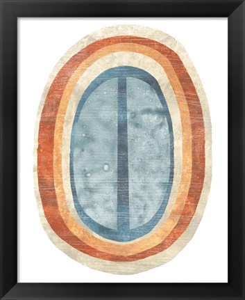 Framed Ovoid II Print