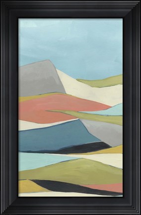 Framed Geoscape I Print