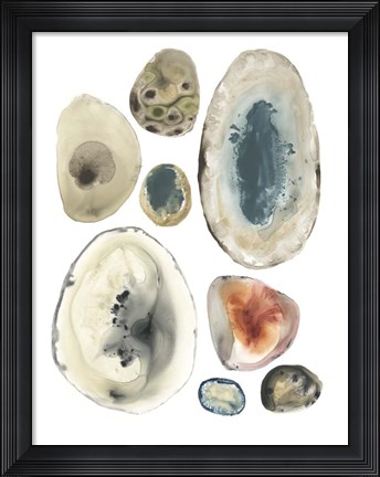 Framed Geode Collection II Print