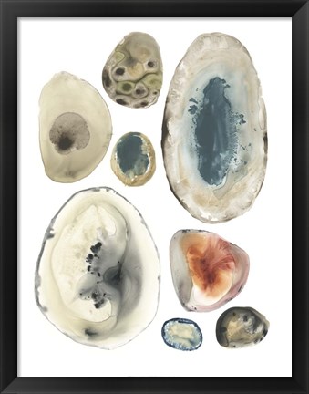 Framed Geode Collection II Print