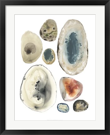 Framed Geode Collection II Print