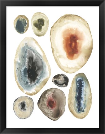 Framed Geode Collection IV Print