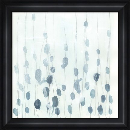 Framed Indigo Threads III Print