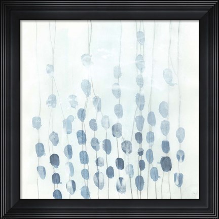 Framed Indigo Threads IV Print