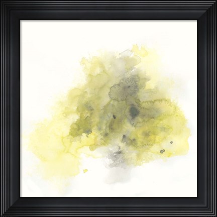 Framed Citron Cloud II Print