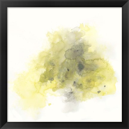 Framed Citron Cloud II Print