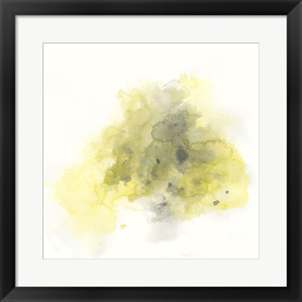 Framed Citron Cloud II Print