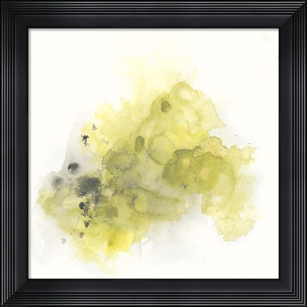 Framed Citron Cloud III Print