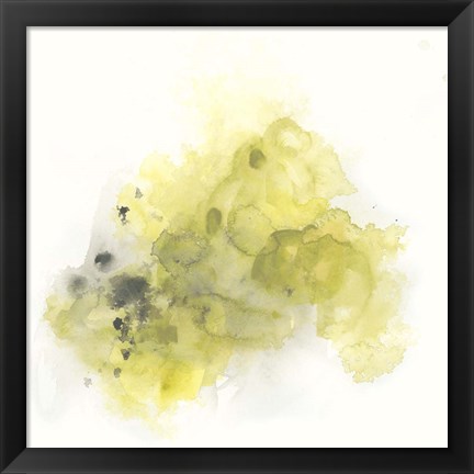 Framed Citron Cloud III Print