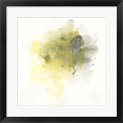 Framed Citron Cloud IV Print