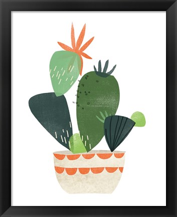 Framed Happy Plants IV Print