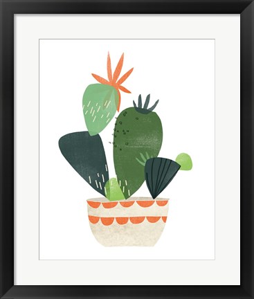 Framed Happy Plants IV Print