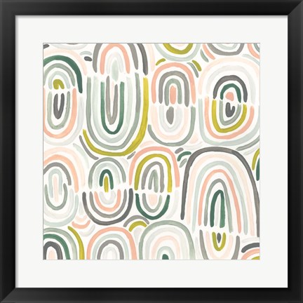 Framed Tropic Tribal II Print