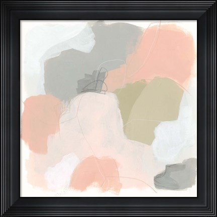 Framed Pink Cloud I Print