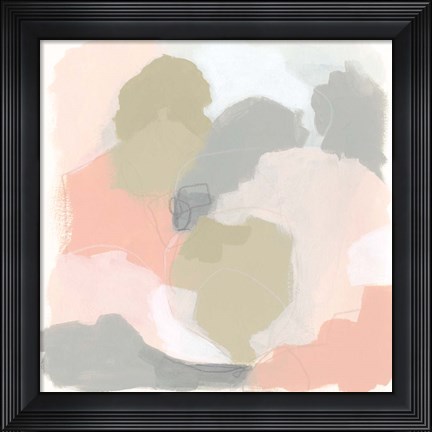 Framed Pink Cloud II Print