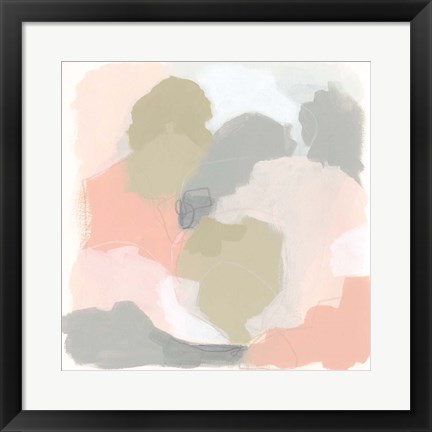 Framed Pink Cloud II Print