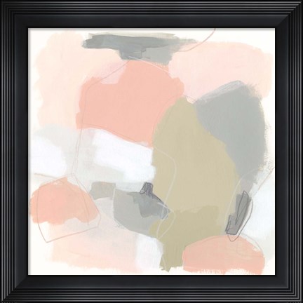 Framed Pink Cloud III Print