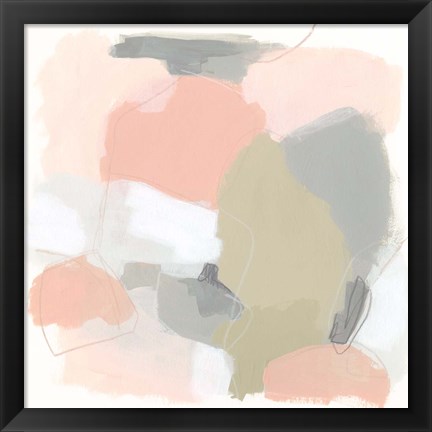 Framed Pink Cloud III Print
