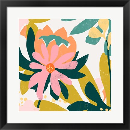 Framed Cut Paper Garden IV Print