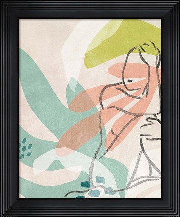 Framed Tropical Nude II Print
