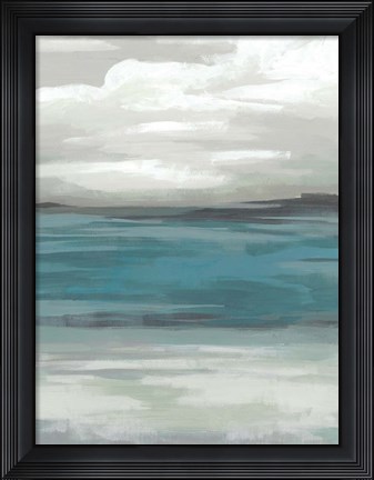 Framed Storm Front I Print