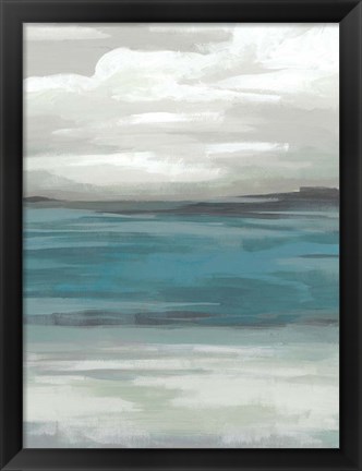 Framed Storm Front I Print