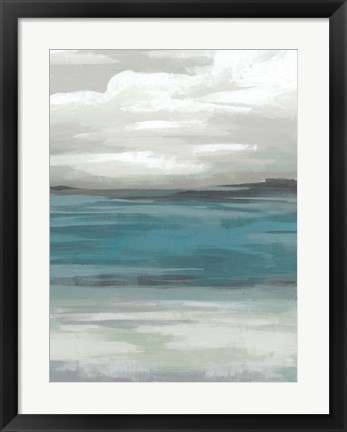 Framed Storm Front I Print