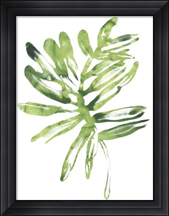 Framed Emerald Tropics III Print