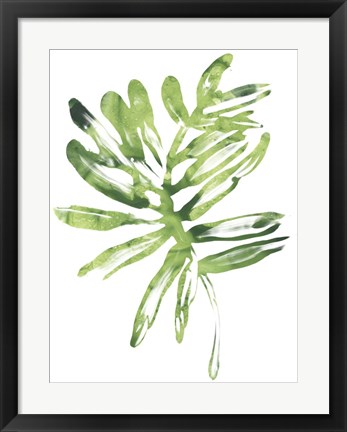 Framed Emerald Tropics III Print