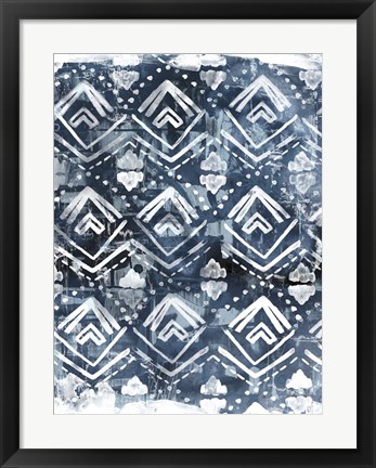 Framed Indigo Extraction II Print