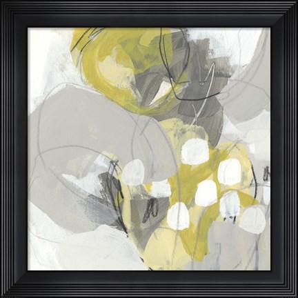 Framed Citron Mist II Print