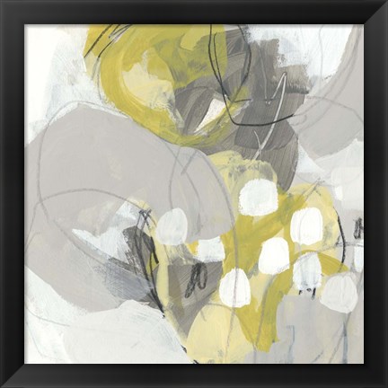 Framed Citron Mist II Print