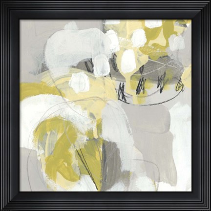 Framed Citron Mist III Print