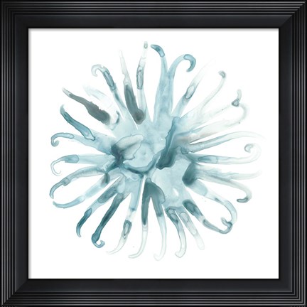 Framed Ocean Cameo II Print