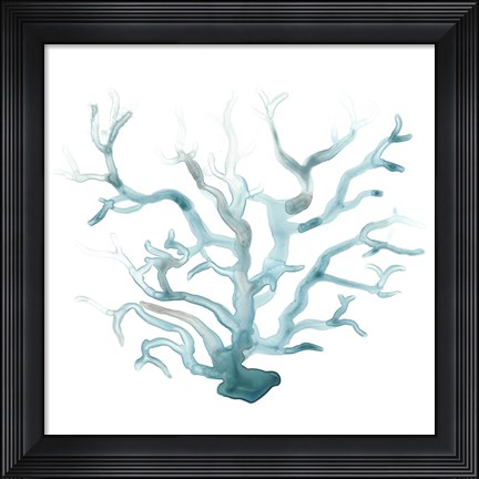 Framed Ocean Cameo III Print