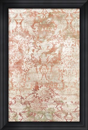 Framed Garnet Weft IV Print