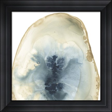 Framed Cropped Geodes II Print