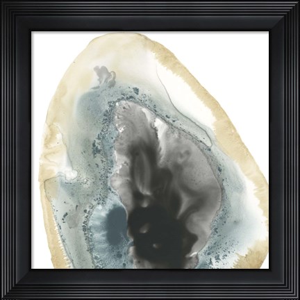 Framed Cropped Geodes III Print