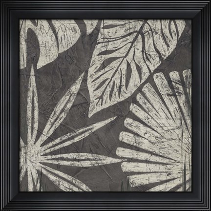 Framed Tribal Palms IV Print