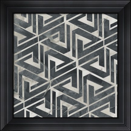 Framed Neutral Tile Collection II Print