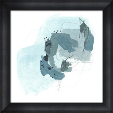 Framed Aqua Stellar II Print