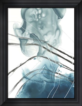 Framed Bella Indigo I Print