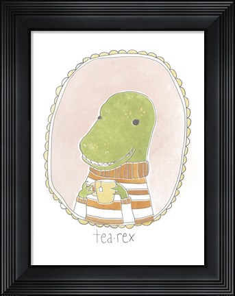 Framed Caffeinated Cutie IV Print