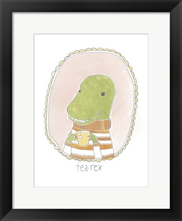Framed Caffeinated Cutie IV Print