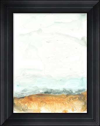 Framed Flowing Sand Bar II Print