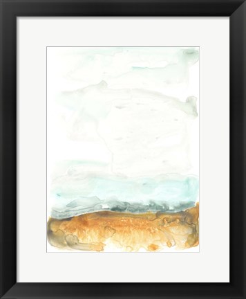 Framed Flowing Sand Bar II Print