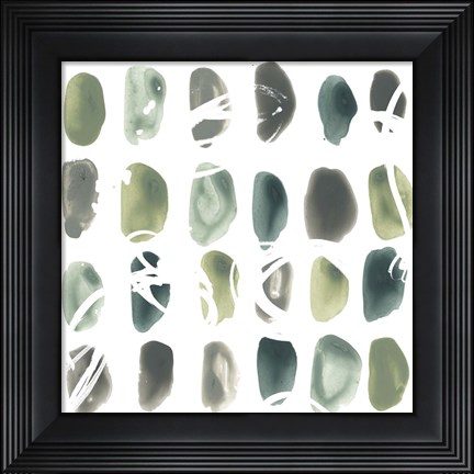 Framed Rune Stone II Print