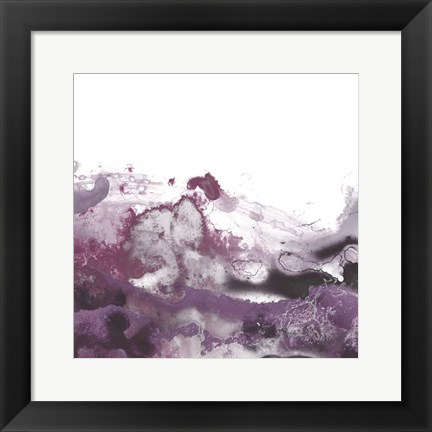 Framed Orchid Wave III Print